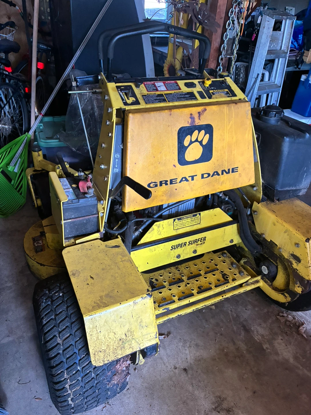 Great Dane Super Surfer Series II Stand-On Mower - photo 3