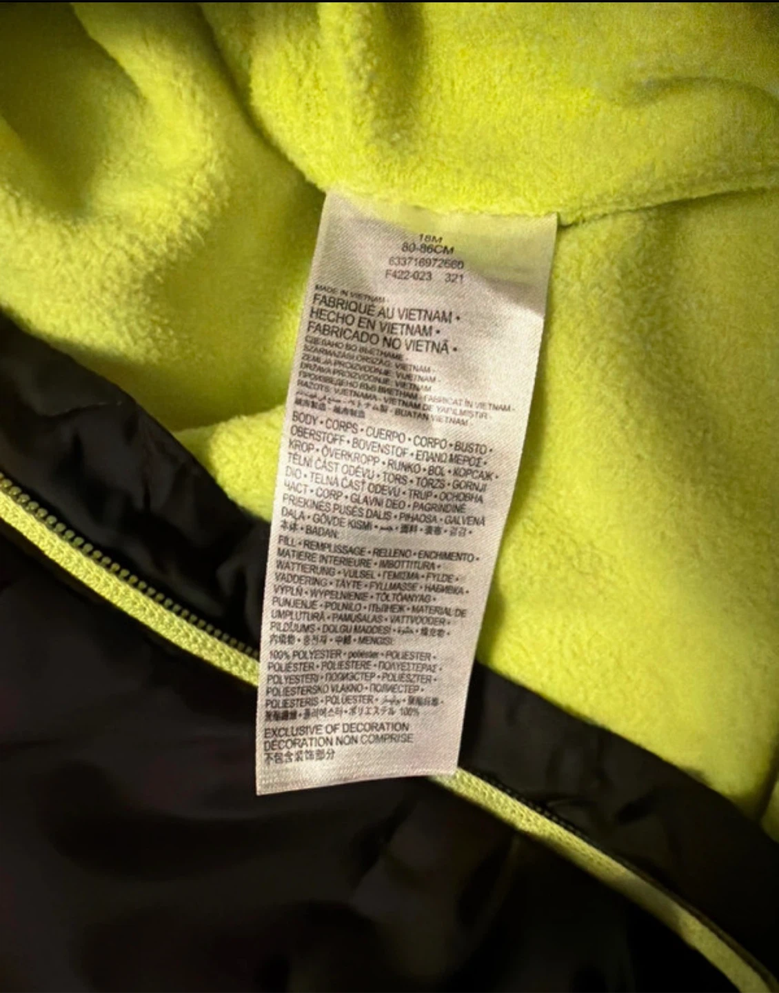 Nike SnowSuit Size 18months - photo 3