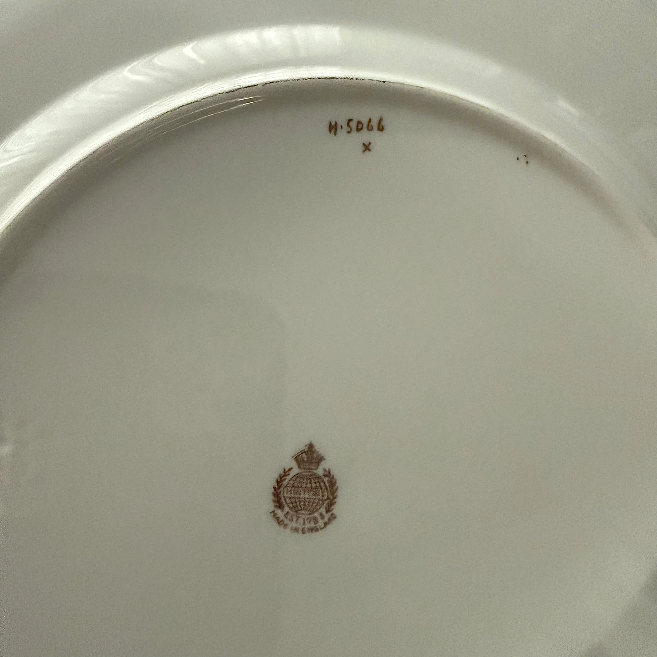Rare Minton Burgundy Bricade dinner plates (set 6) - photo 4