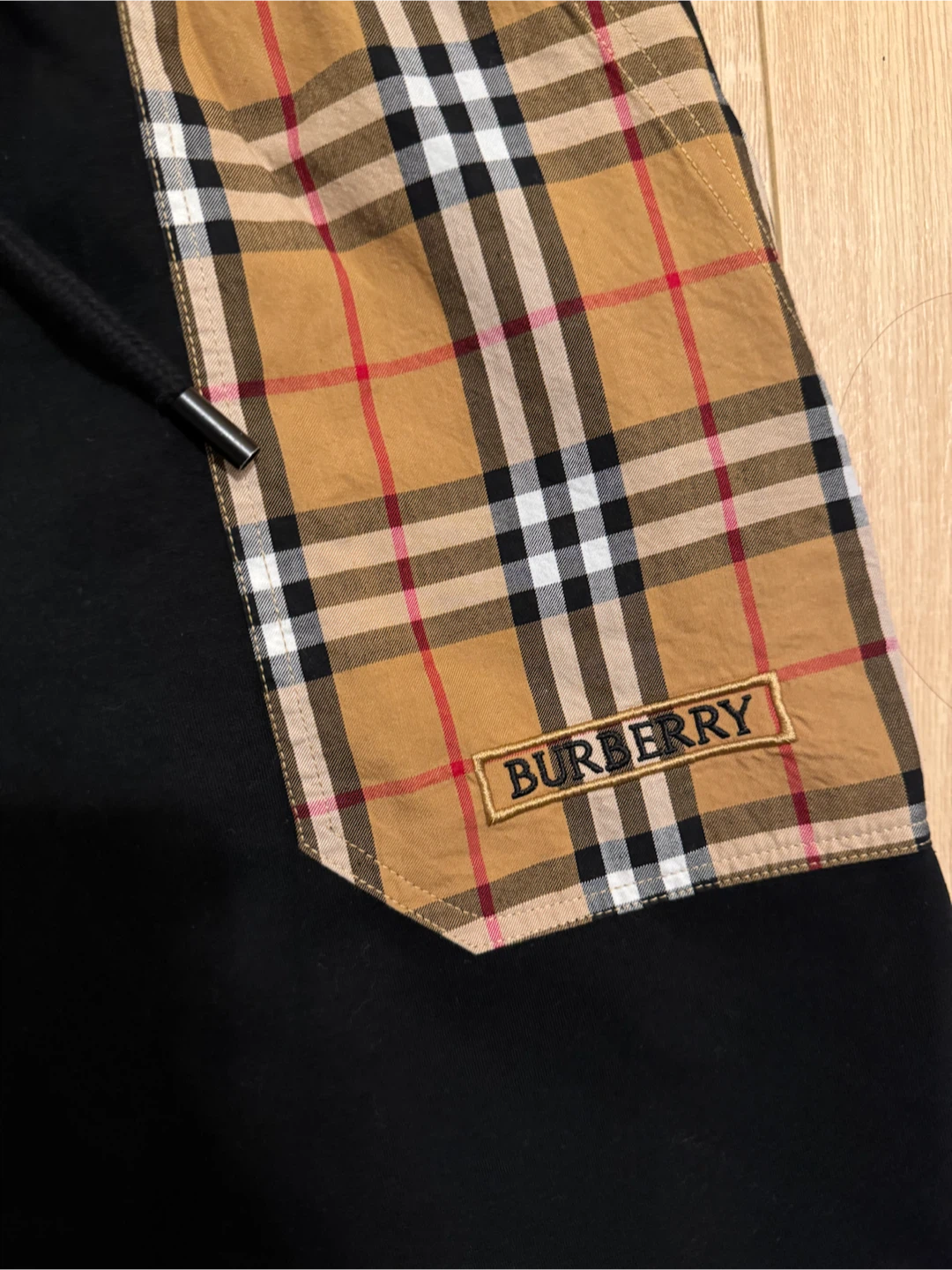 Burberry Black Short Sleeve T-Shirt and Shorts Set - photo 2