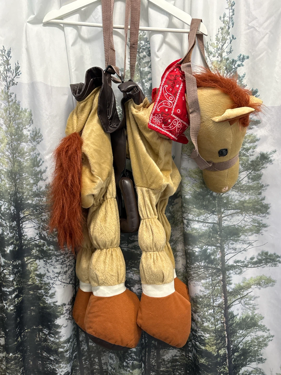 Halloween - Kids Plush Horse Costume