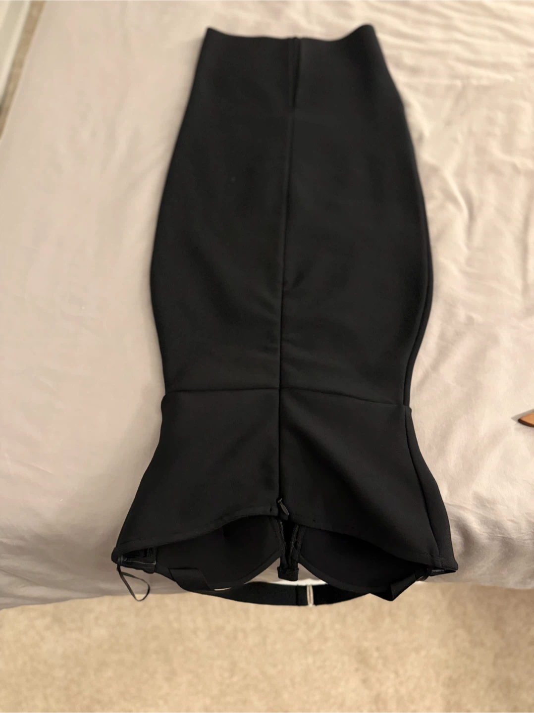 Black corset halter dress - photo 3