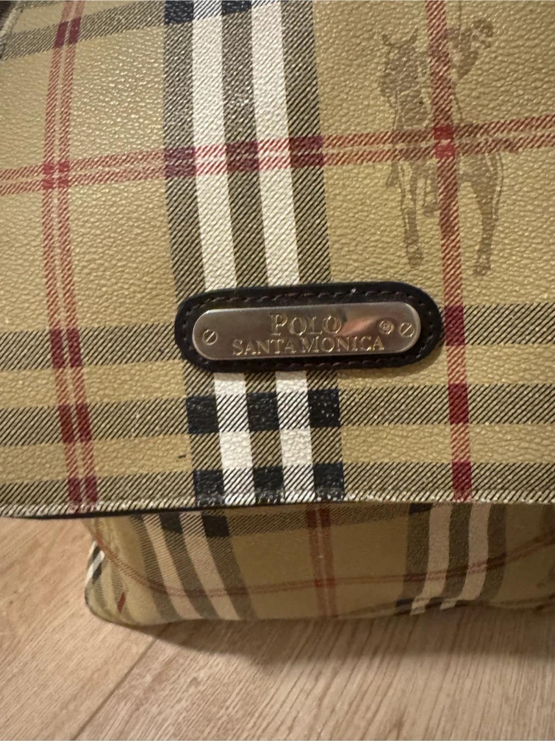 Polo Santa Monica Plaid Backpack - photo 3