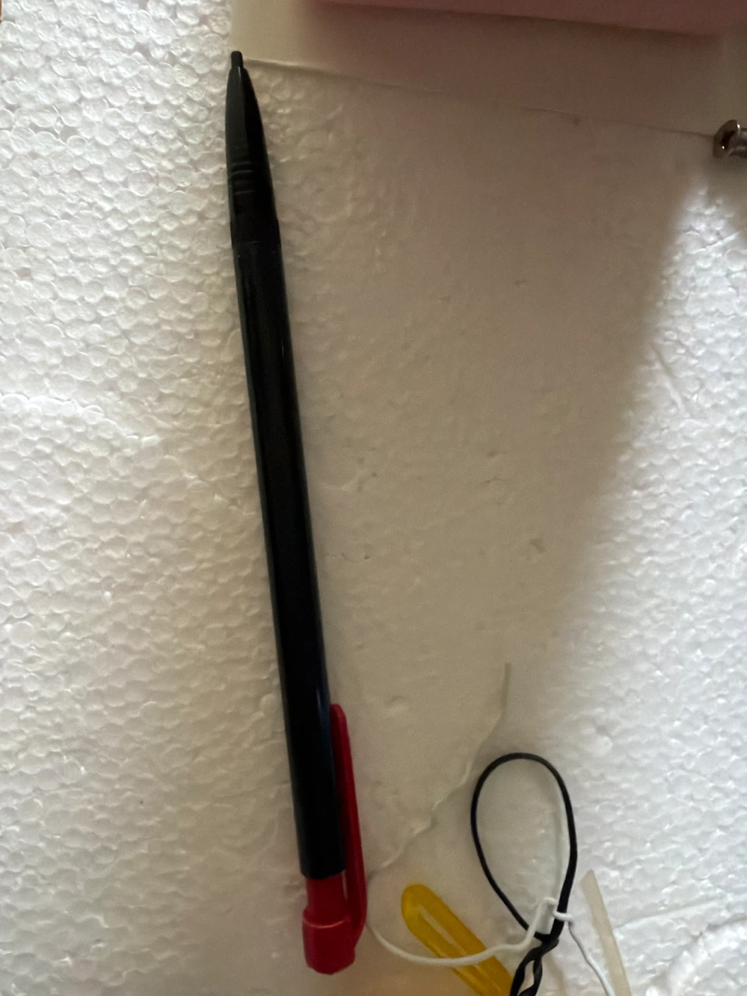 Black Retractable Ballpoint Pencil no eraser