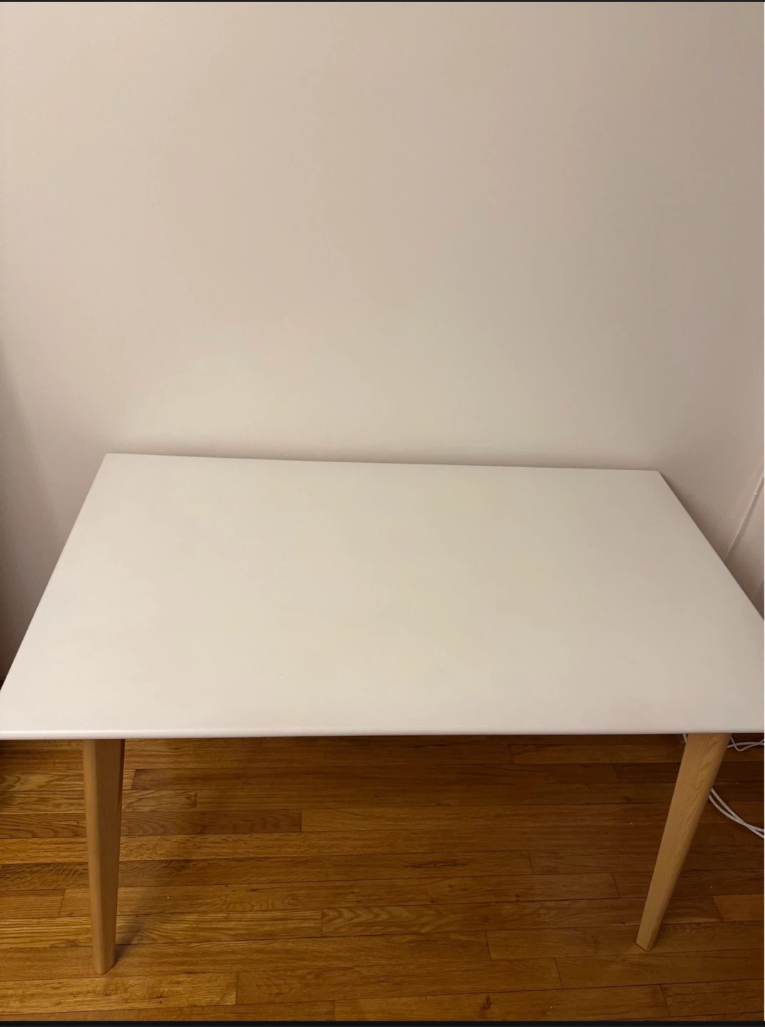 Modern White Dining Table - photo 3
