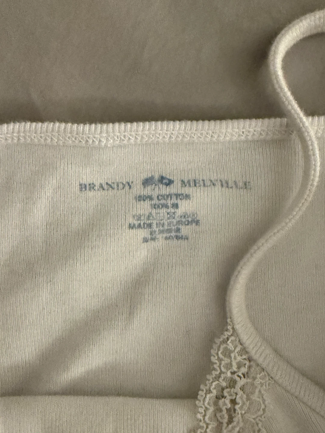 Brandy Melville White Lace Camisole - photo 2