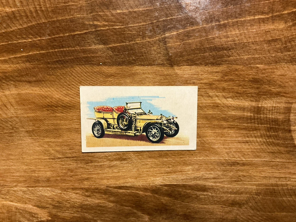 1970’s Candygum Storia dell'Automobile Collectible Card No 35 - photo 3