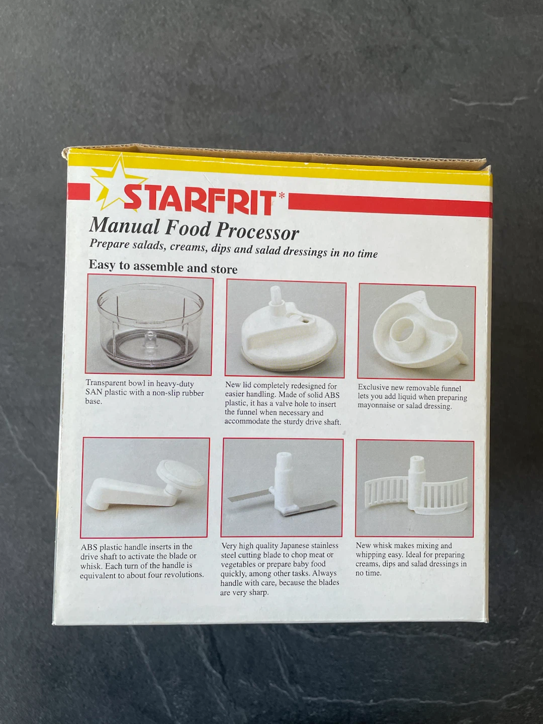 Starfrit Manual Food Processor - photo 2