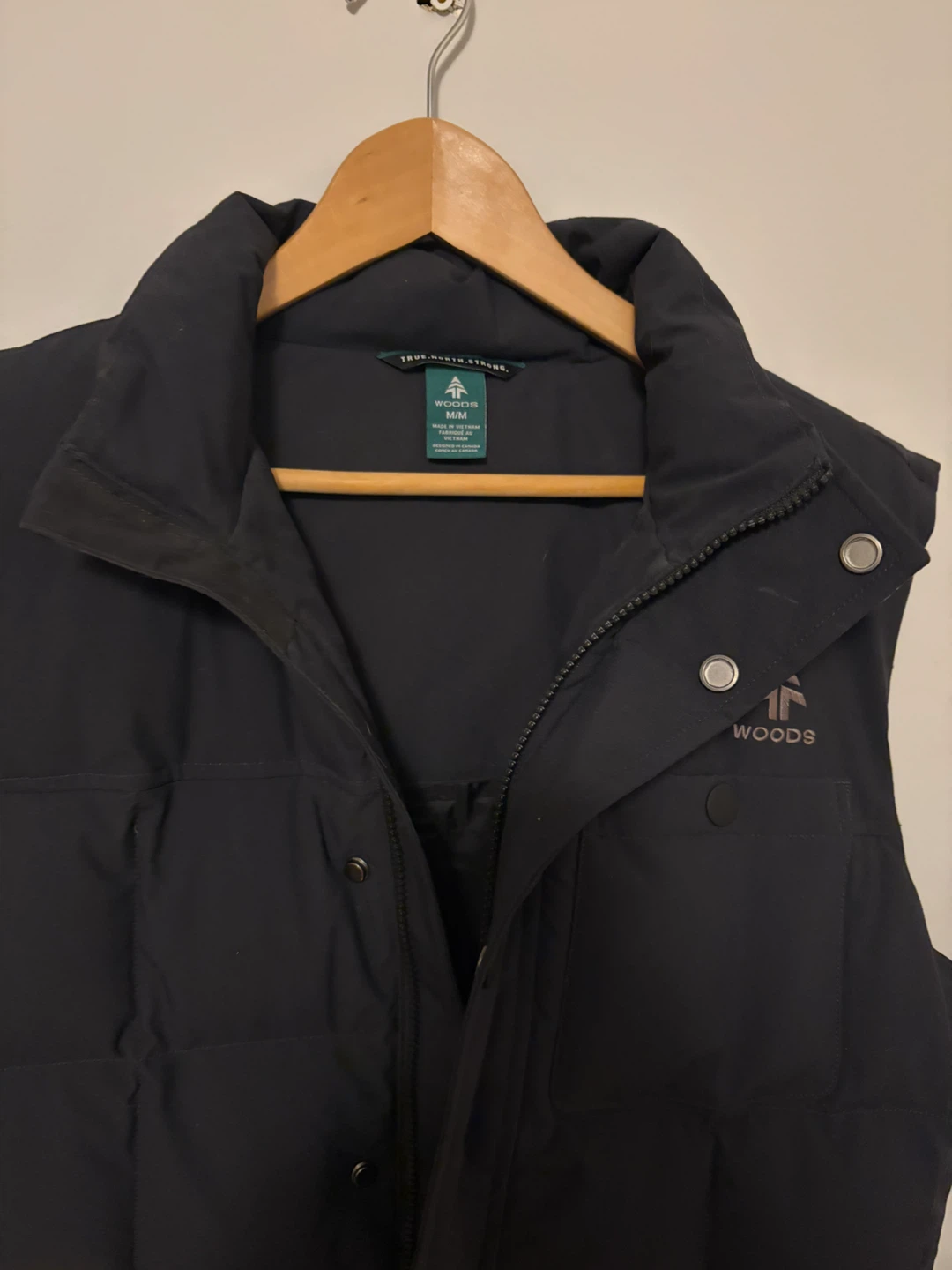 Woods Down Vest Black - photo 3