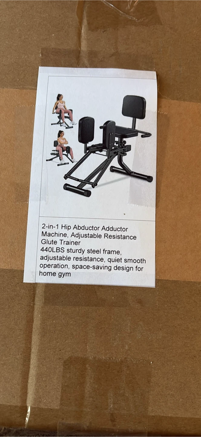 2-in-1 Hip Abductor and Adductor Glute Trainer
