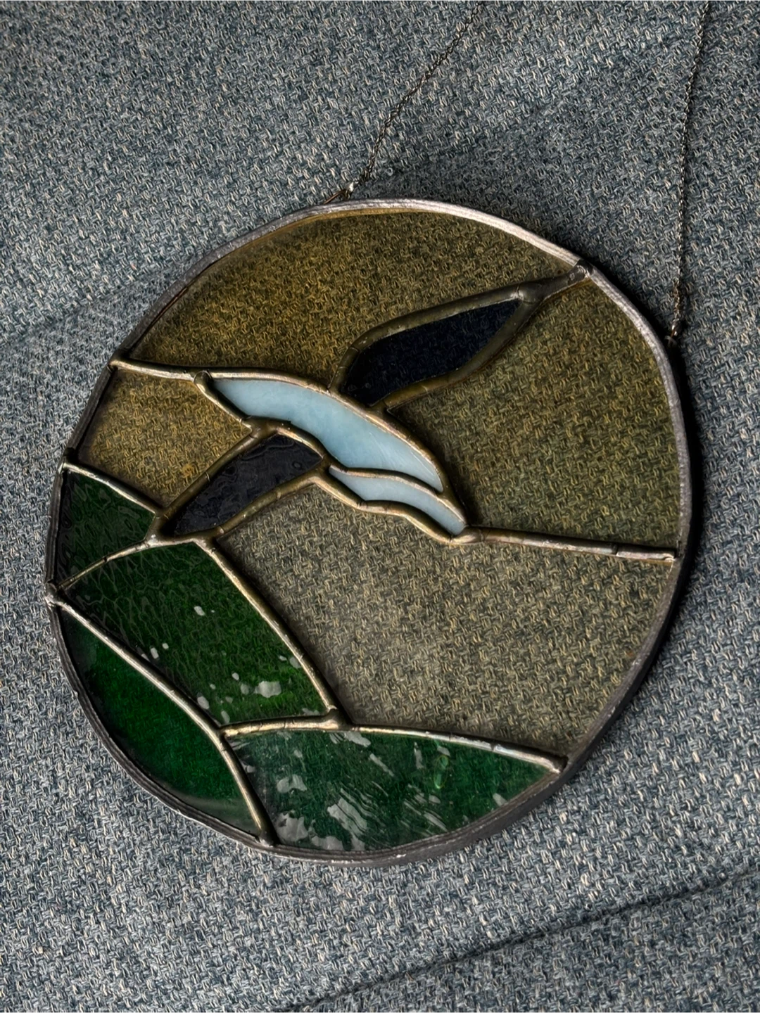 Stained Glass Bird Suncatcher - photo 5