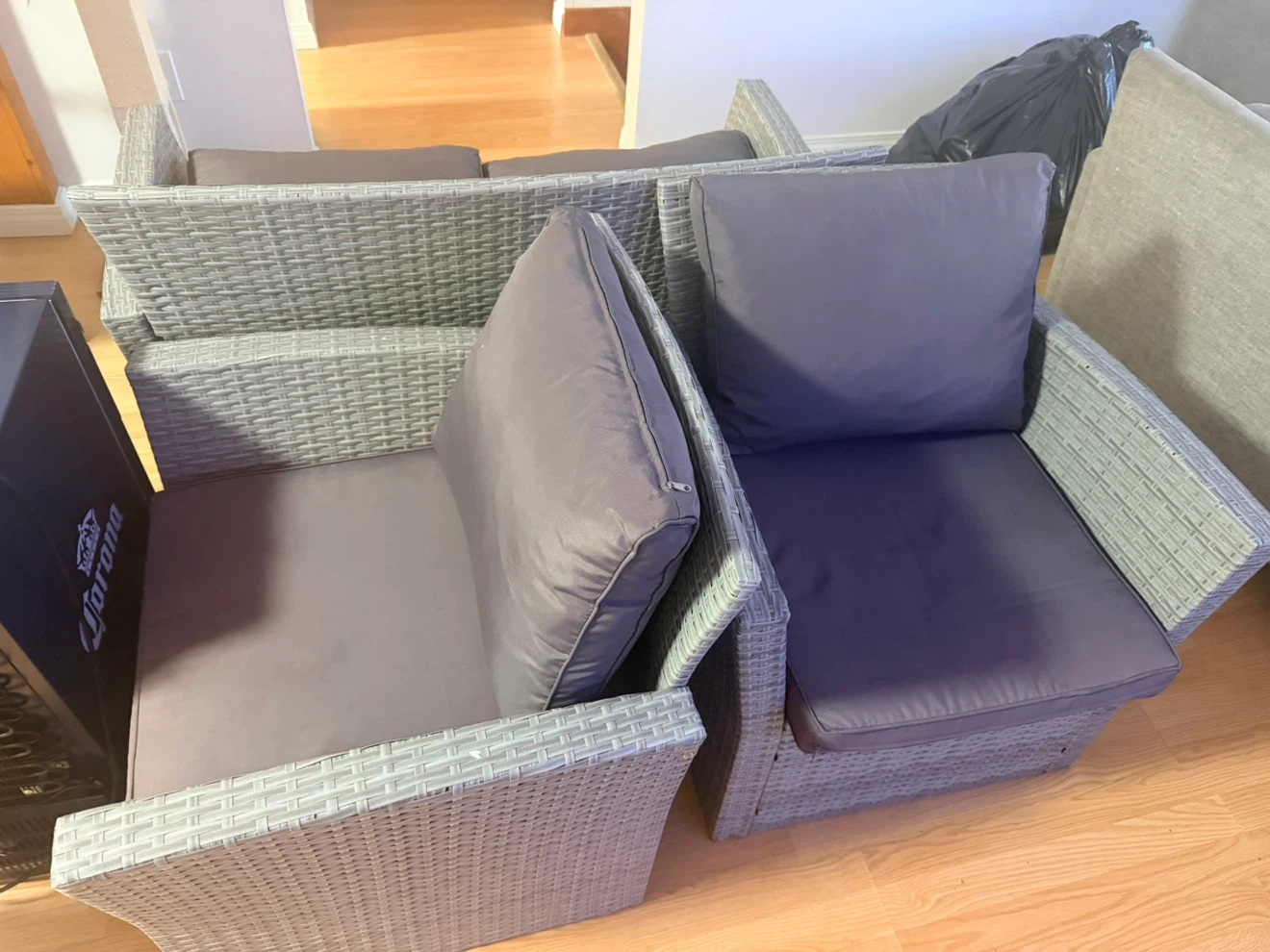 Wicker Patio Furniture Set - photo 2