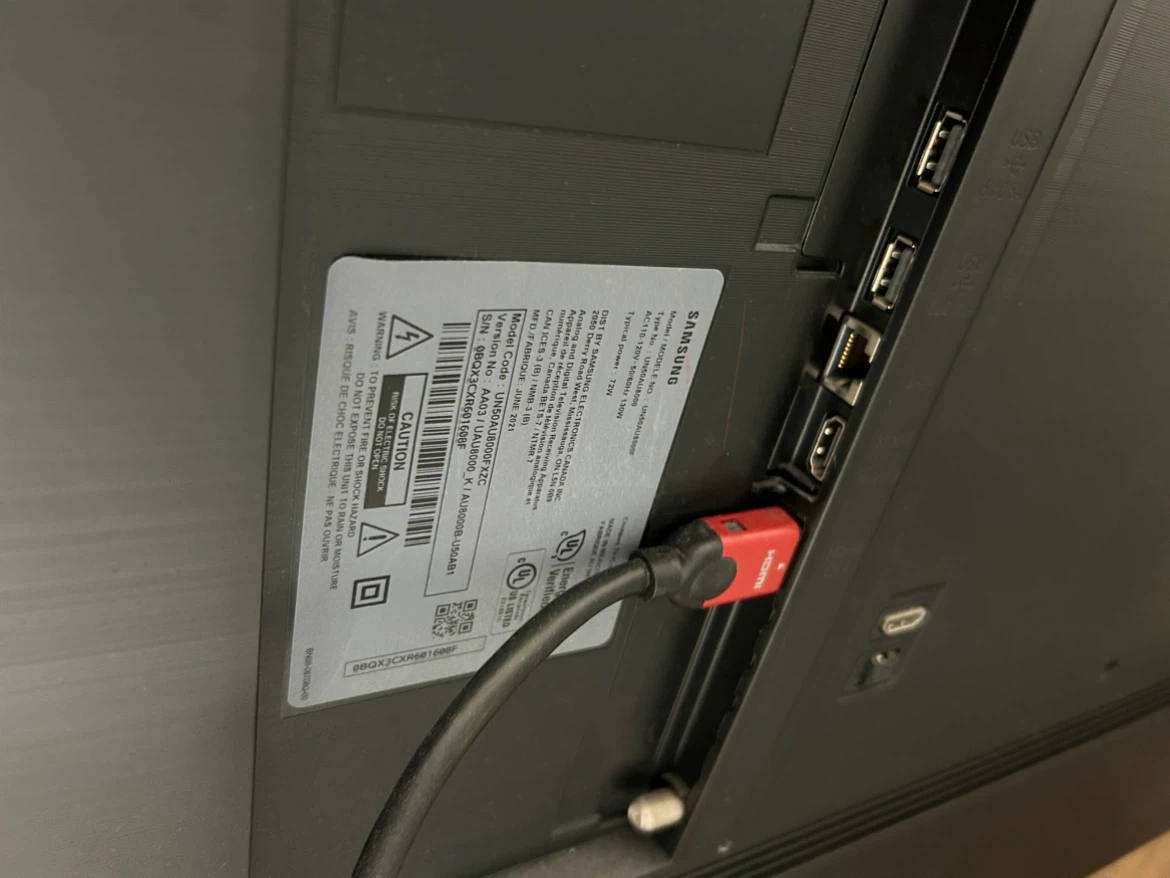 50” Samsung TV (2021) - photo 4