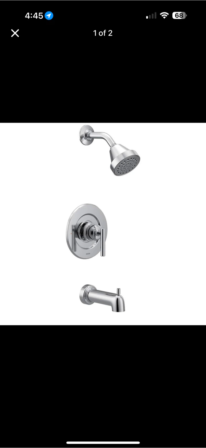 Moen Shower and Tub Faucet Trim