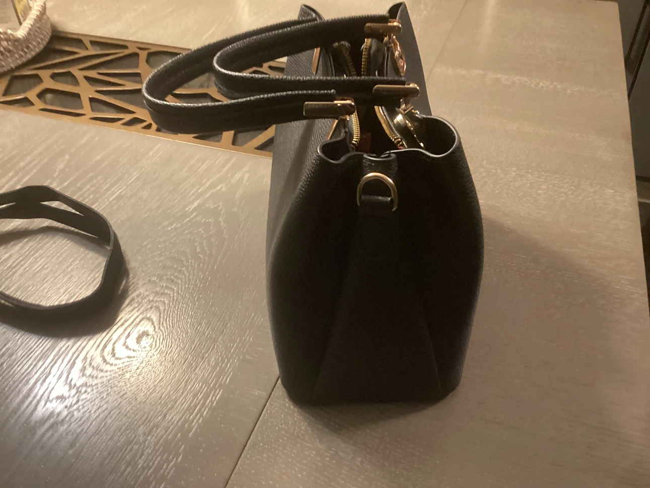 Black elegant women’s handbag - photo 2