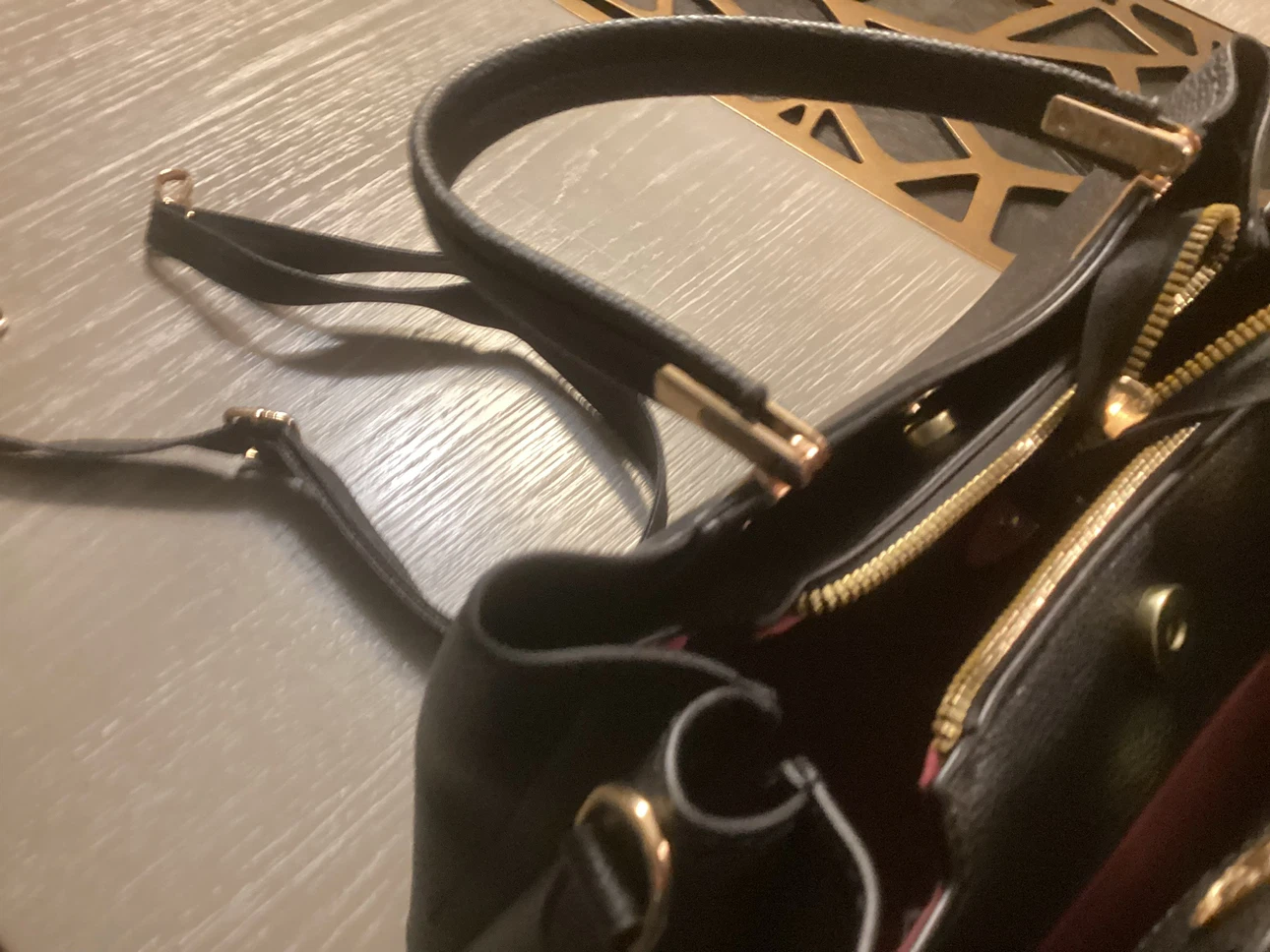 Black elegant women’s handbag - photo 4