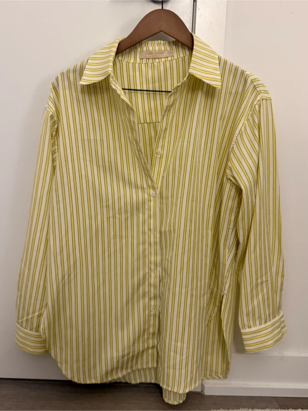 Various Clean Sense Striped Button-Down Shirt Small - photo 4