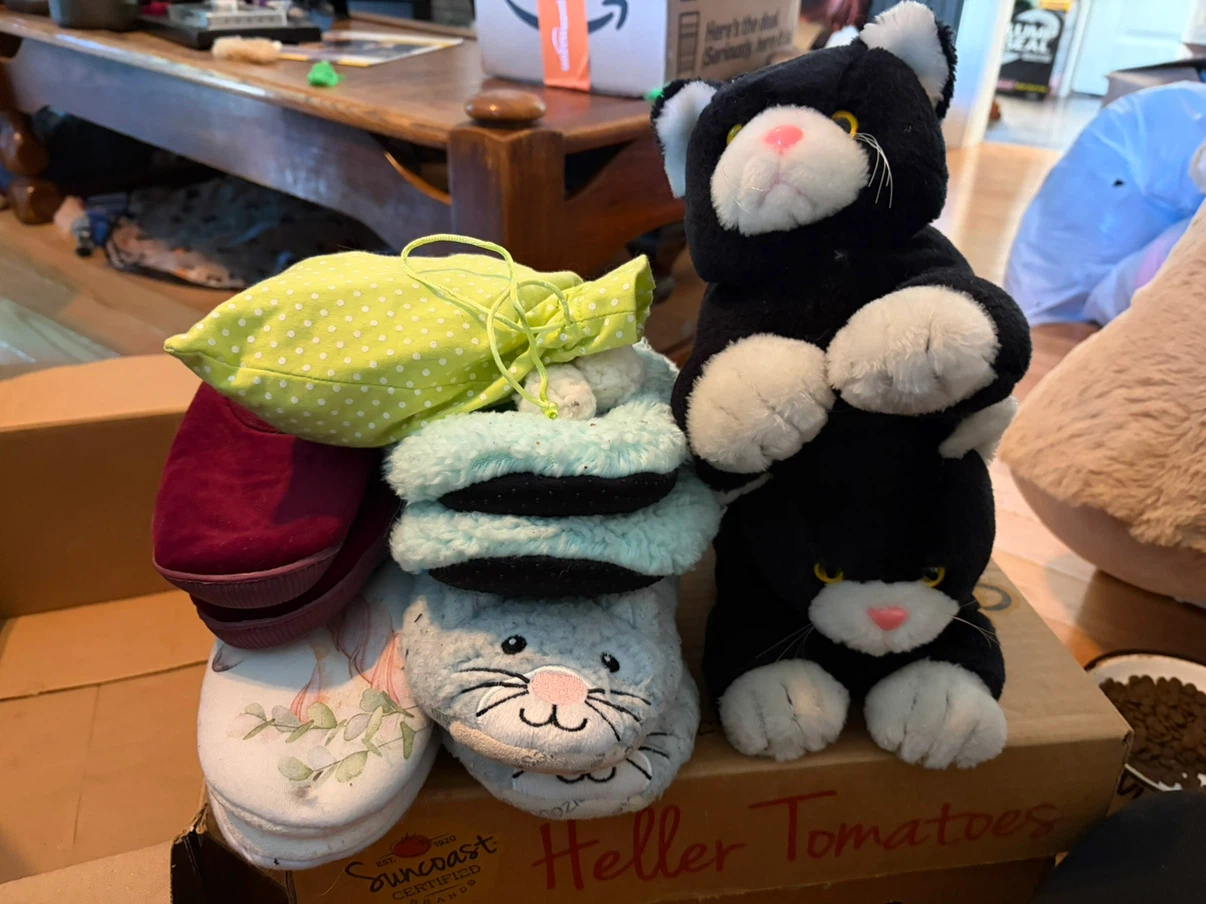 Assorted Plush Slippers