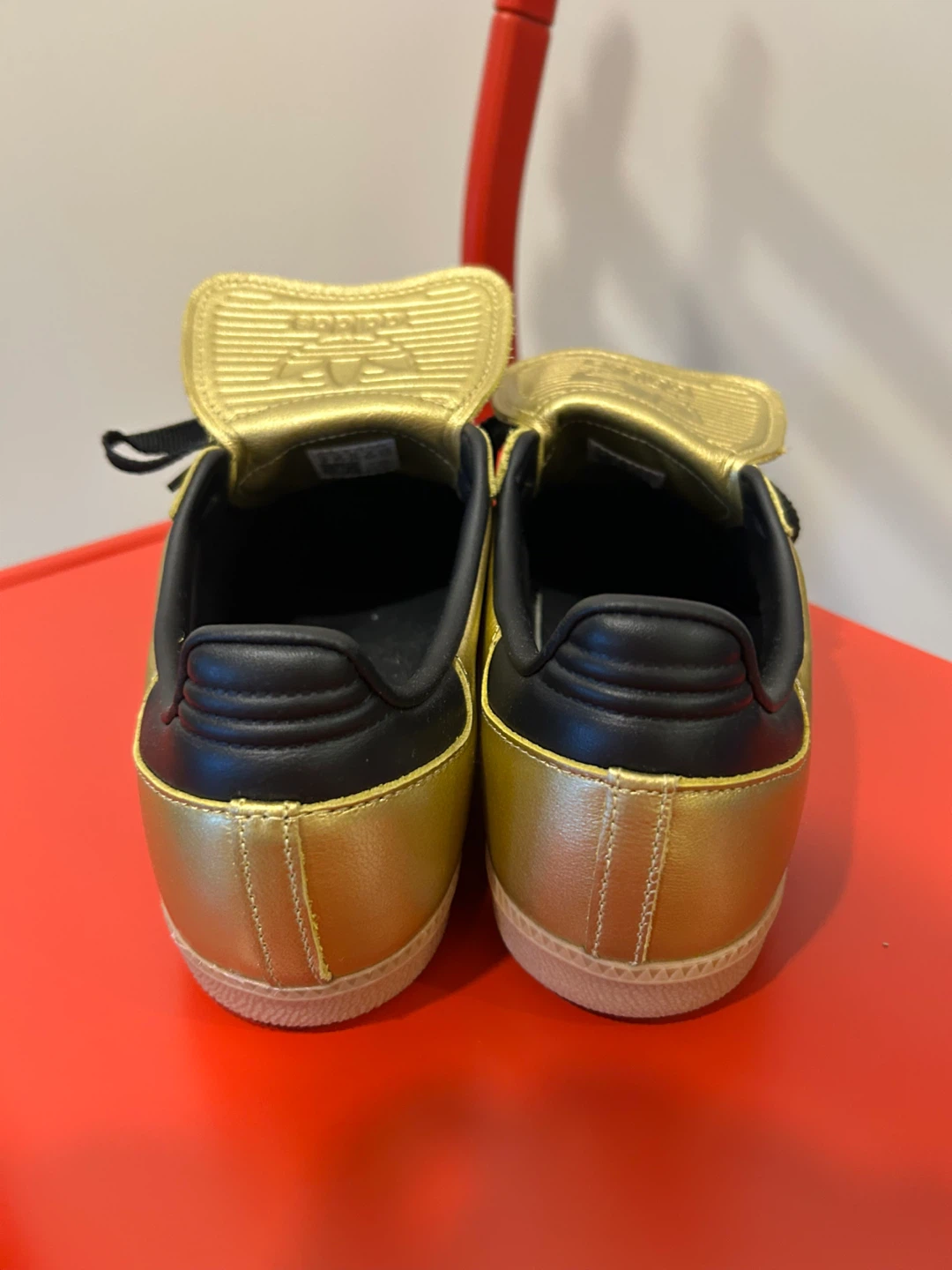 Brand New Adidas Gold Sambas (W9) - photo 3