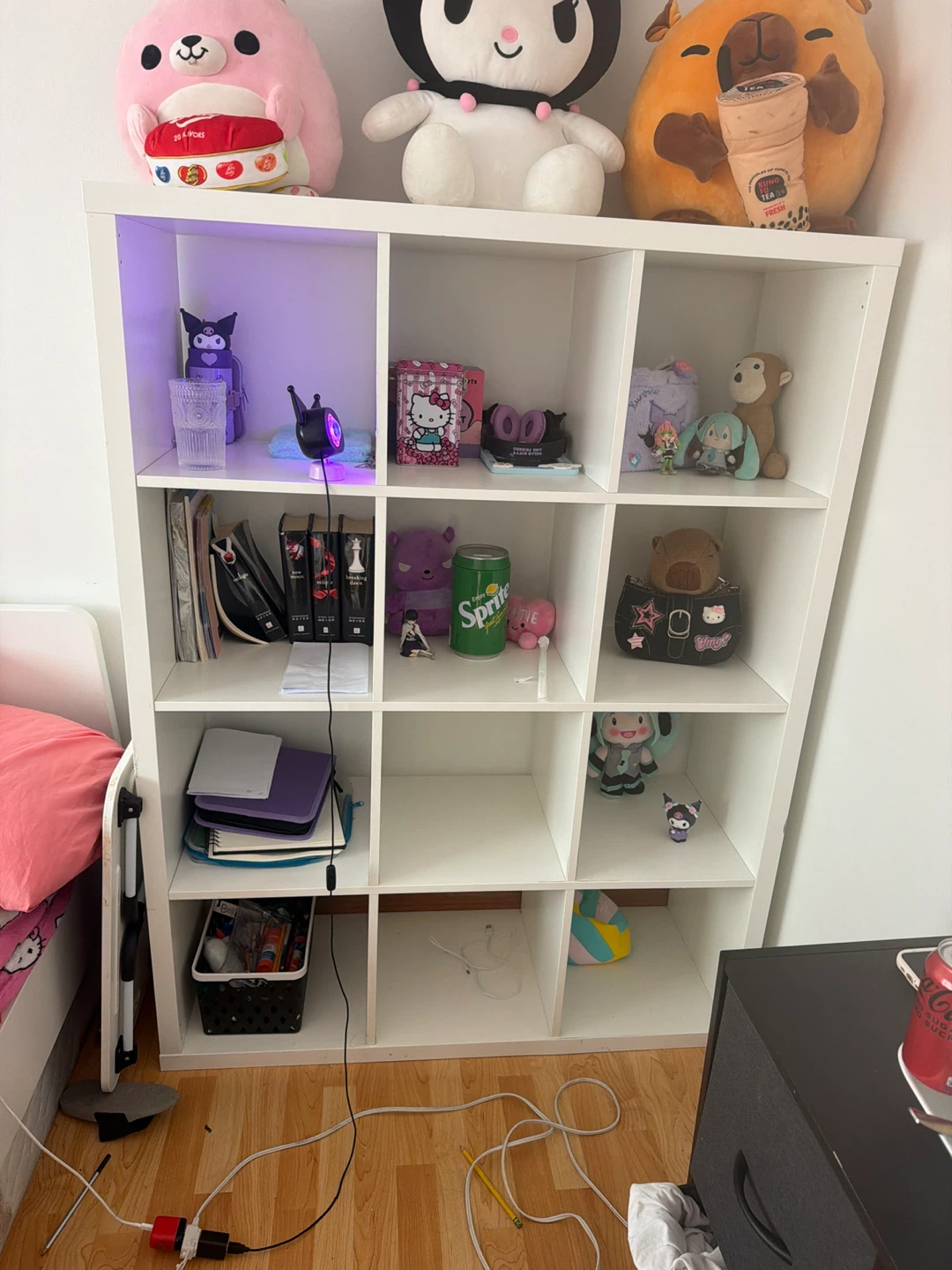 White 9-Cube ikea  Storage Shelf