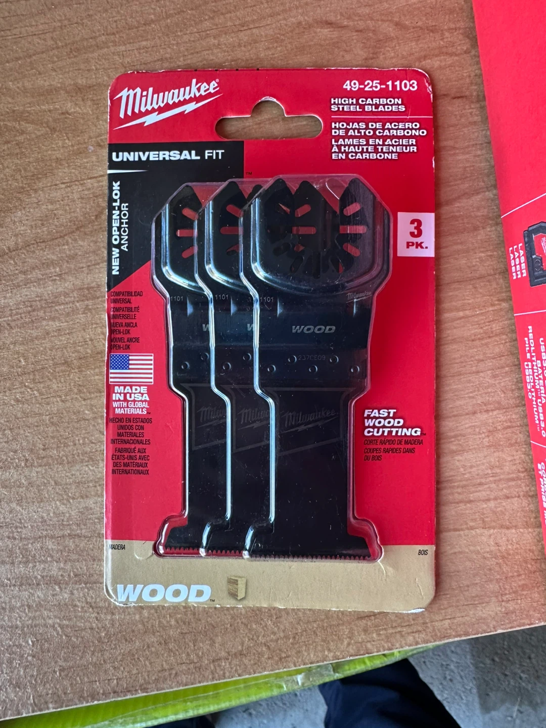 Firm price $15 each Oscillating Multi-Tool Blades - 4 Pack