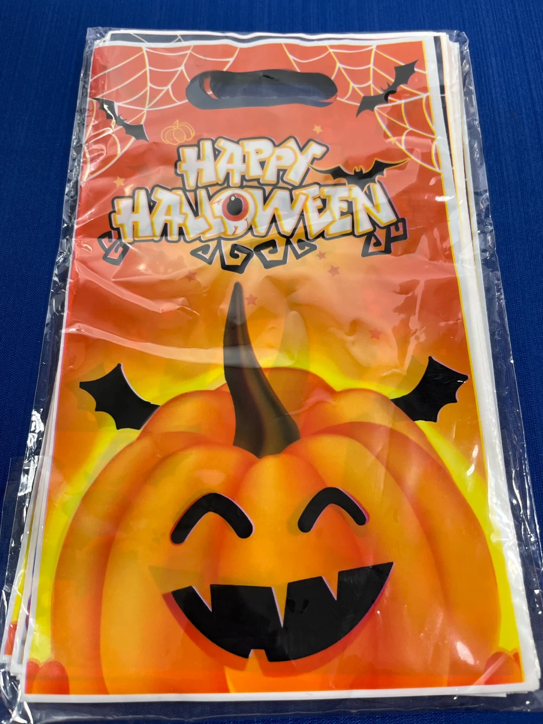 🎃 Bulk Halloween Trick-or-Treat Goodie Bags (With Handles!) 👻