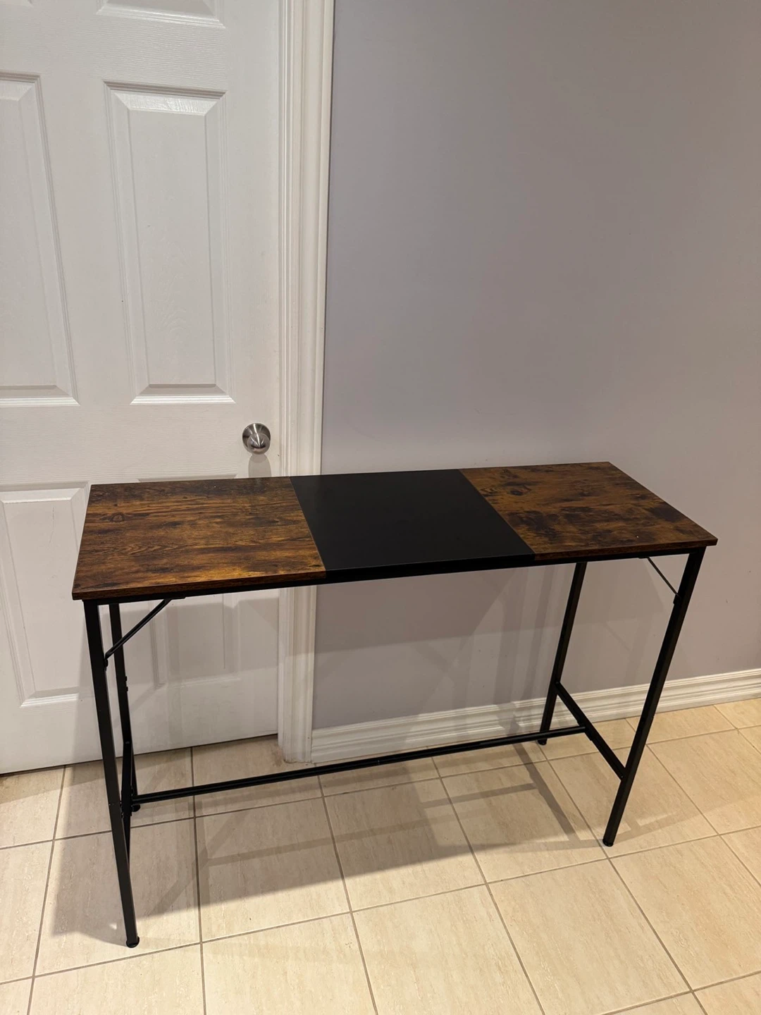 Rustic Industrial Bar Table