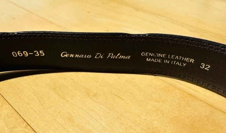 Genuine Leather Belt Size 32 - photo 2