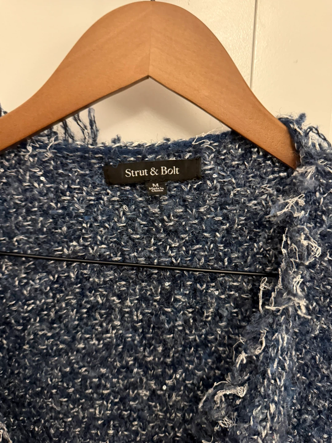 Strut & Bolt Blue Tweed-Style Jacket - photo 3