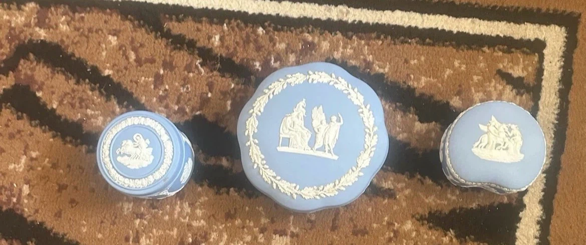 Wedgwood Jasperware Trinket Boxes