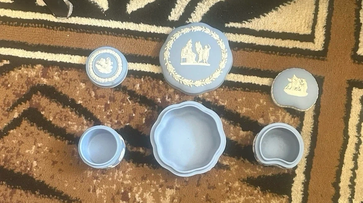 Wedgwood Jasperware Trinket Boxes - photo 2