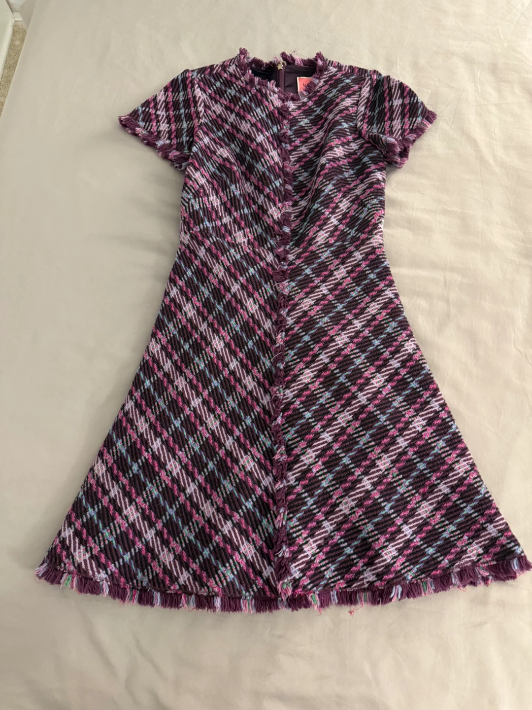 Kate Spade Plaid Tweed Dress