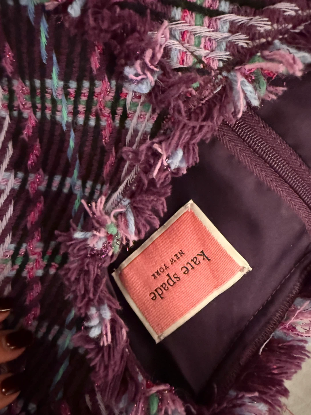 Kate Spade Plaid Tweed Dress - photo 3