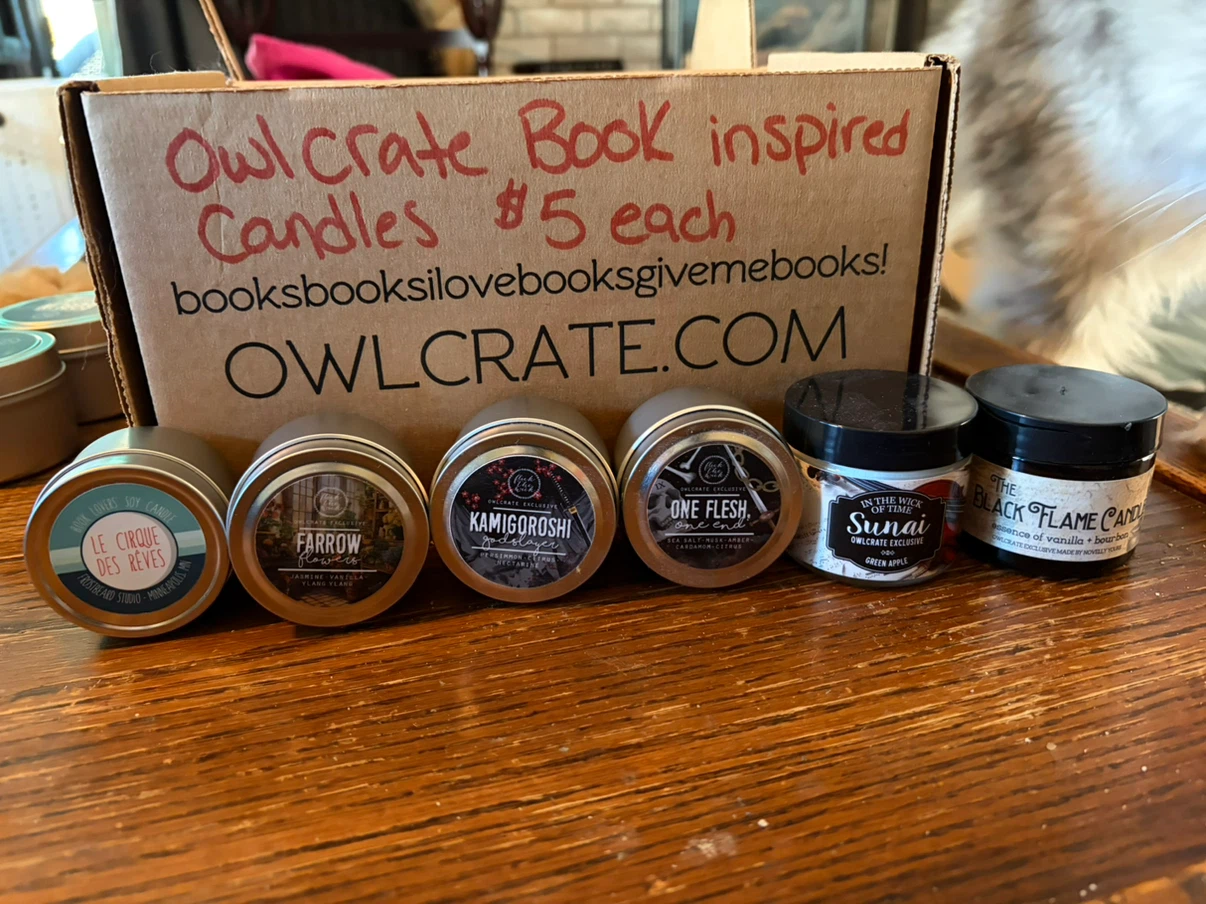 OwlCrate Book Inspired Candles - photo 3