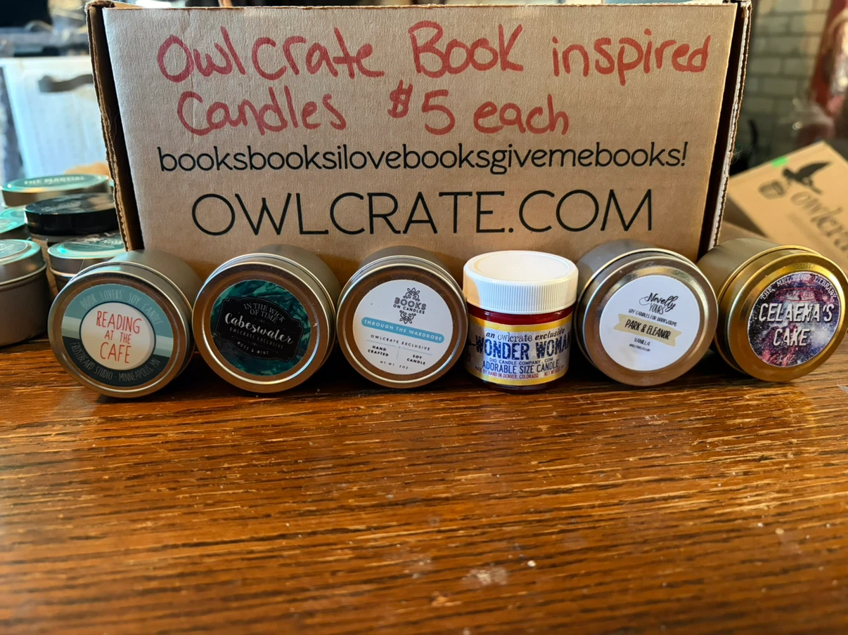 OwlCrate Book Inspired Candles - photo 4