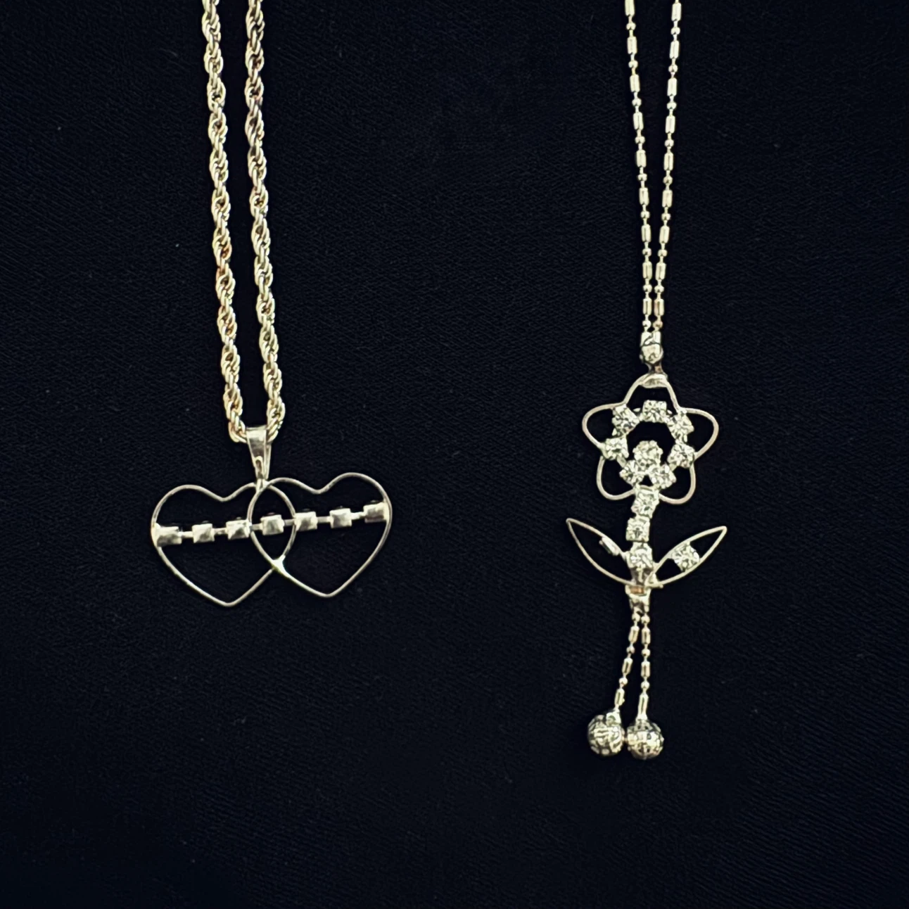 Set of Two Decorative Necklaces
