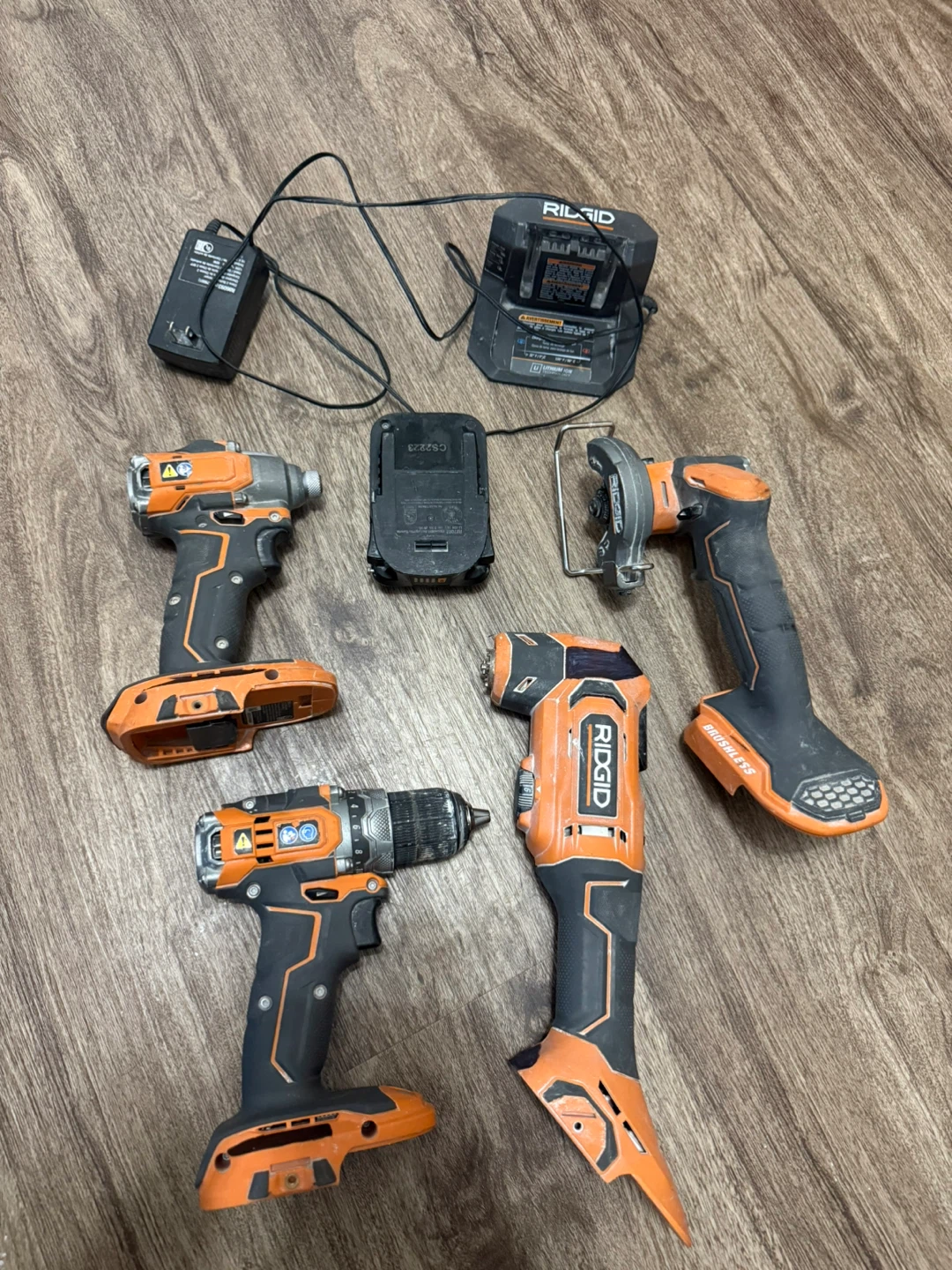RIDGID Cordless Power Tools Bundle