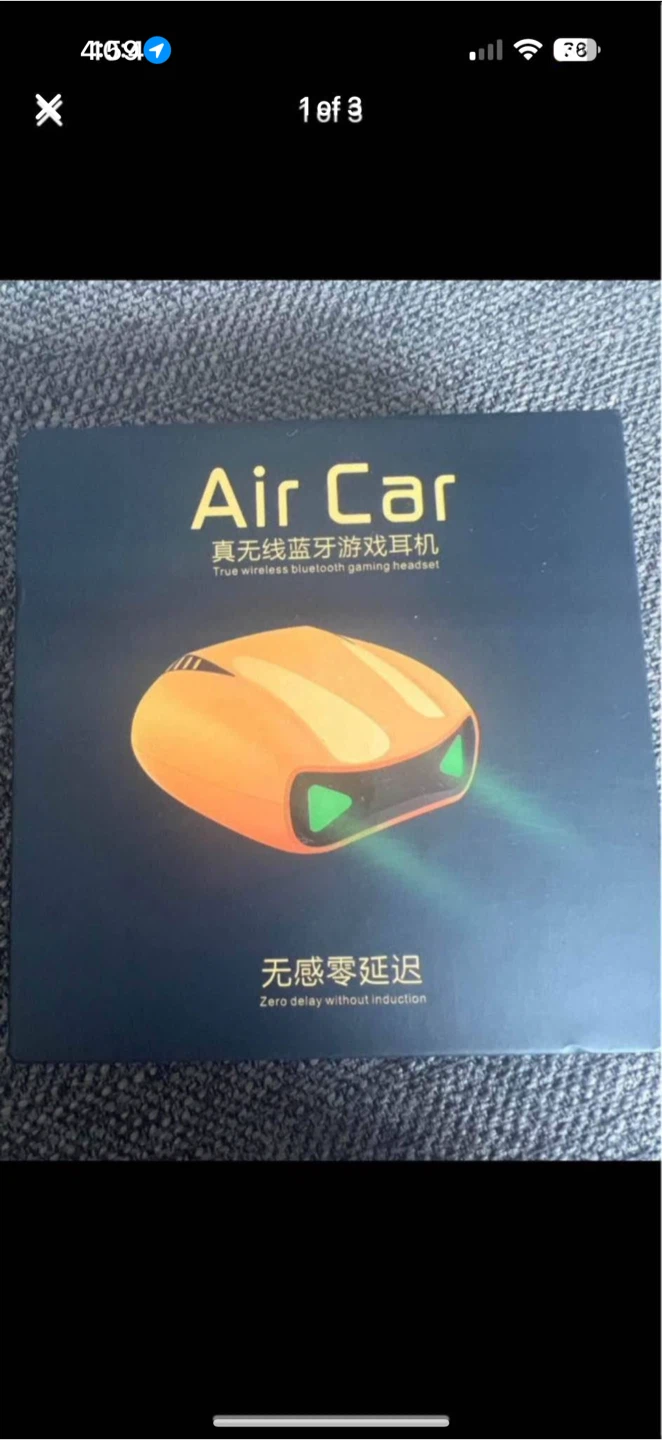 Air Car True Wireless Bluetooth Gaming Headset