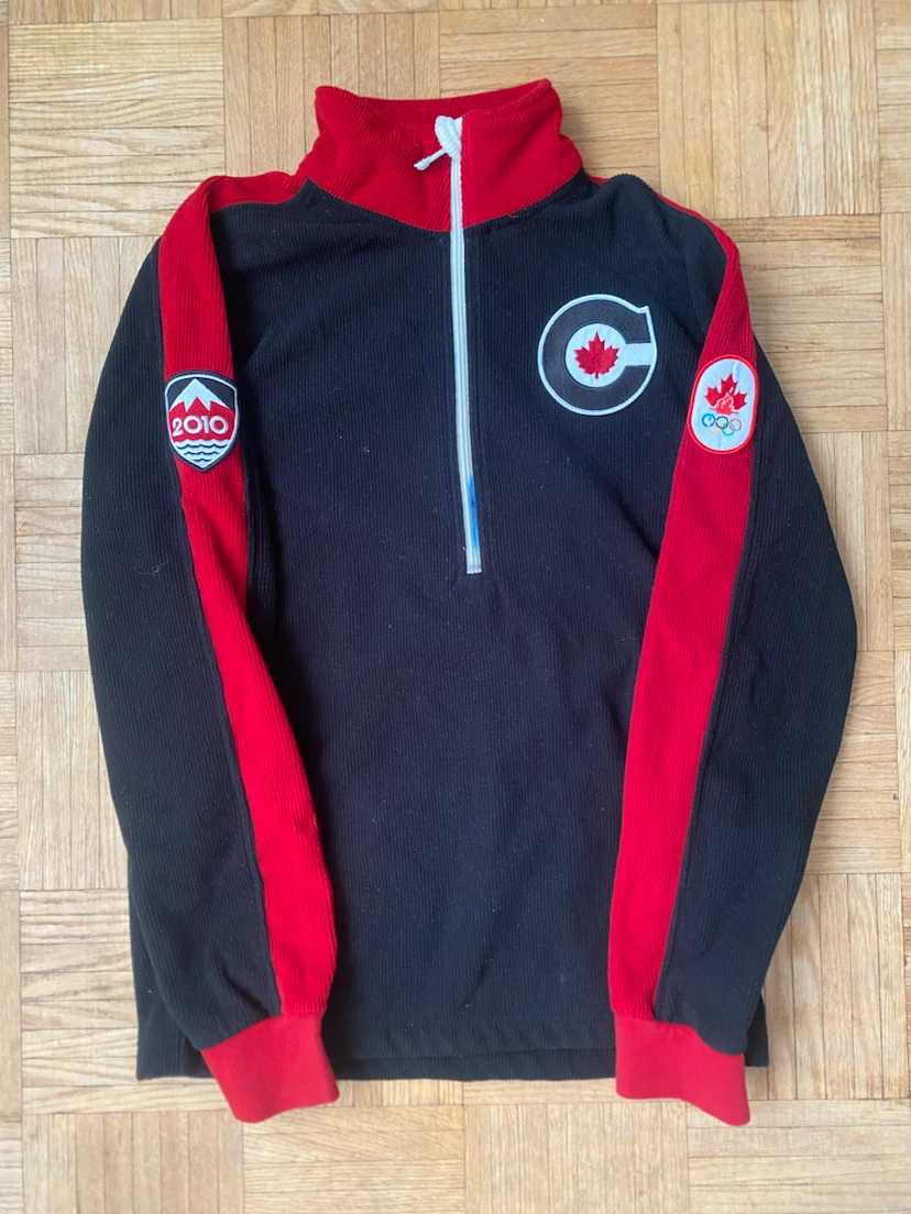 Vintage Hudsons Bay Winter Olympics Team Canada Fleece