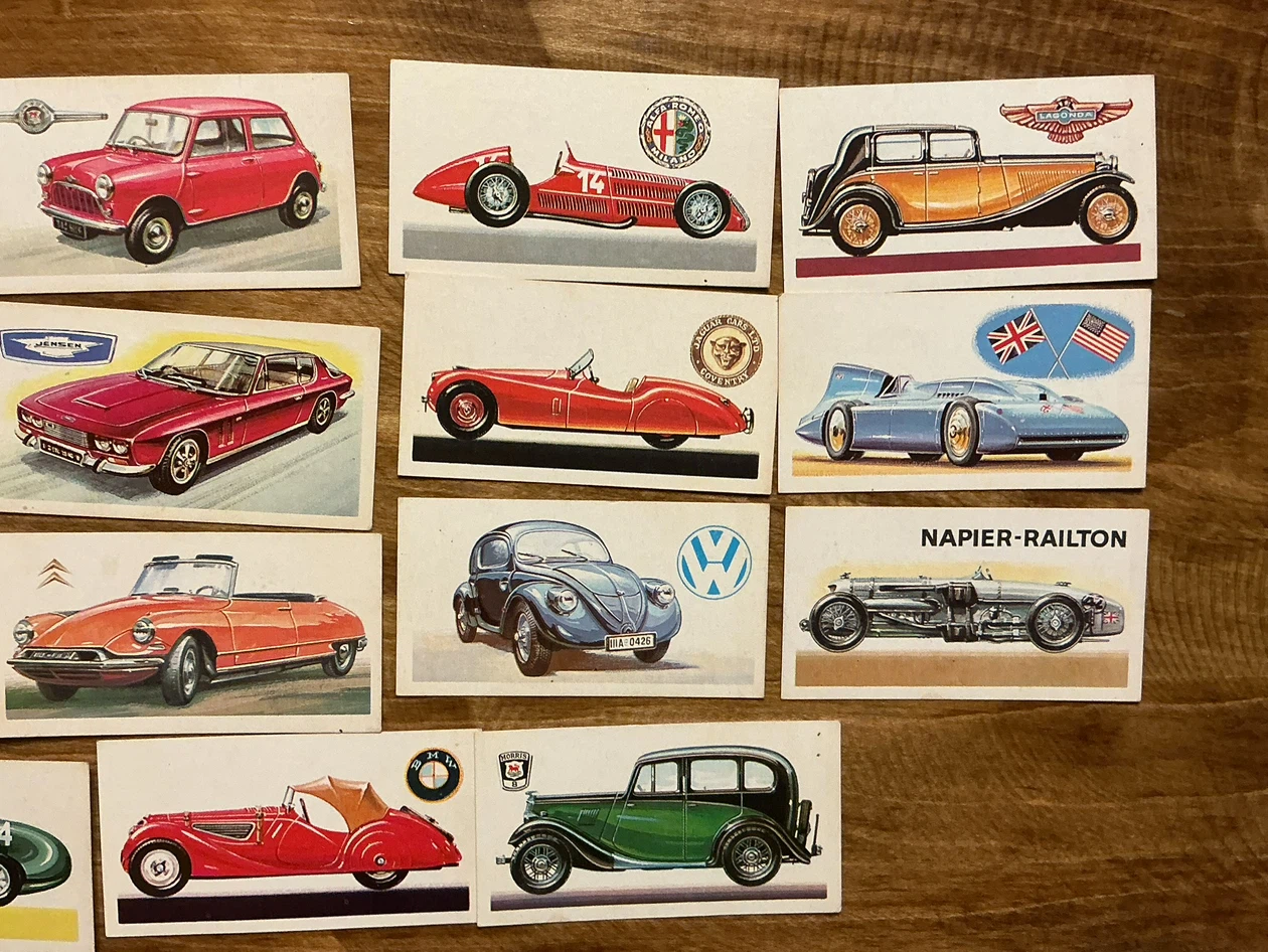 15 1968 Brooke Bond Tea History of the Motor Car Cards - photo 3