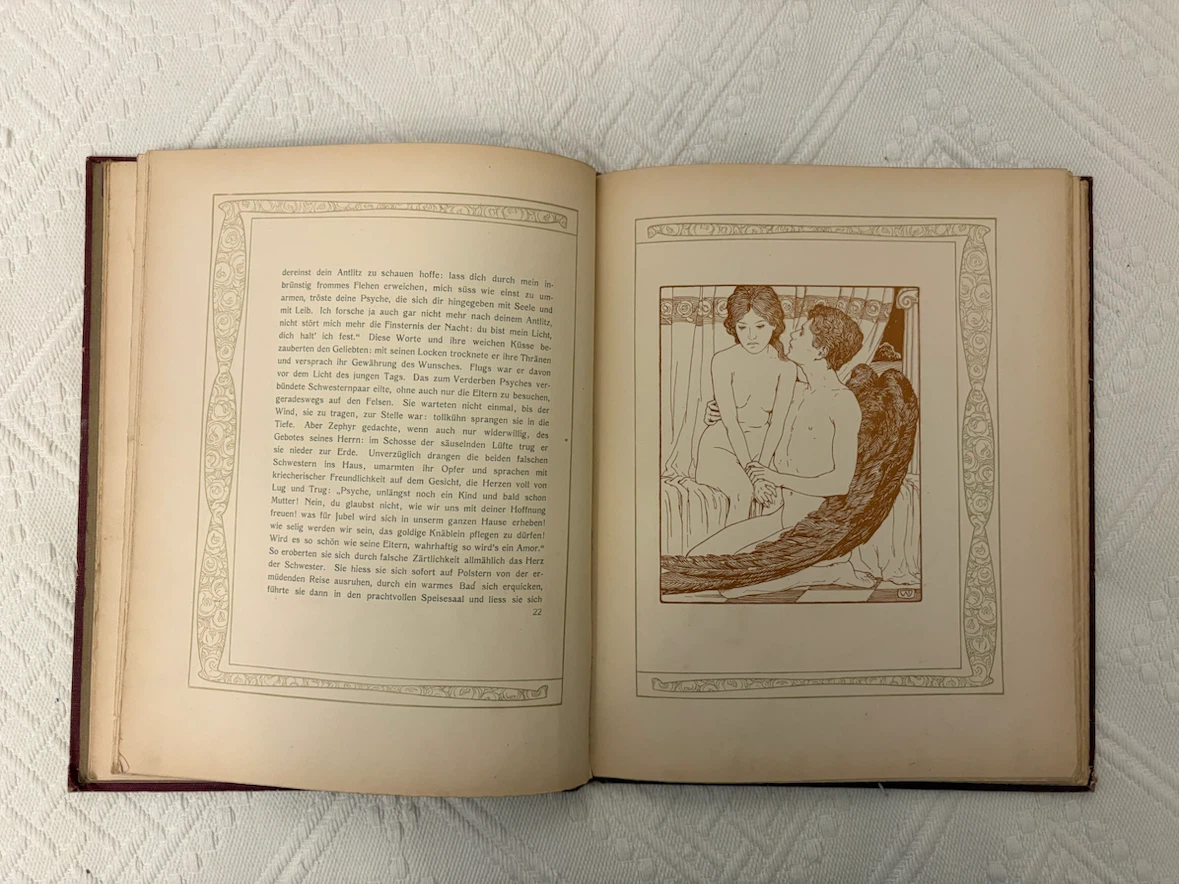 Amor und Psyche Hardcover Book - photo 2