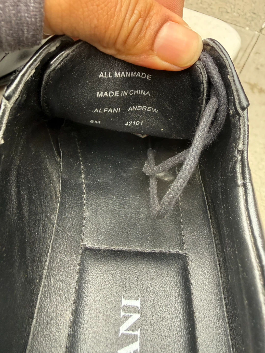 Alfani Andrew Black Dress Shoes - photo 3