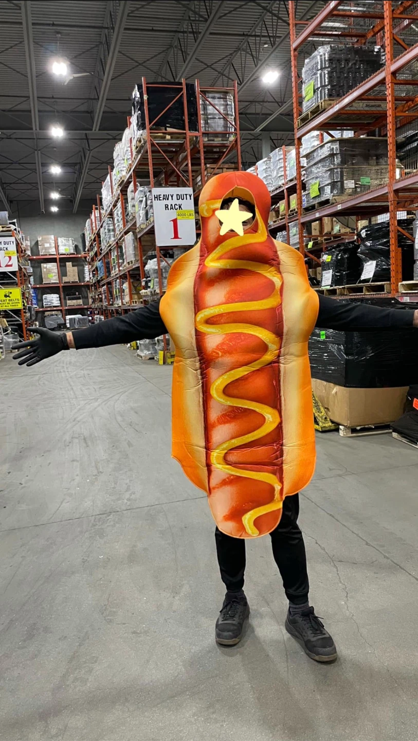 Hot Dog Costume for adult