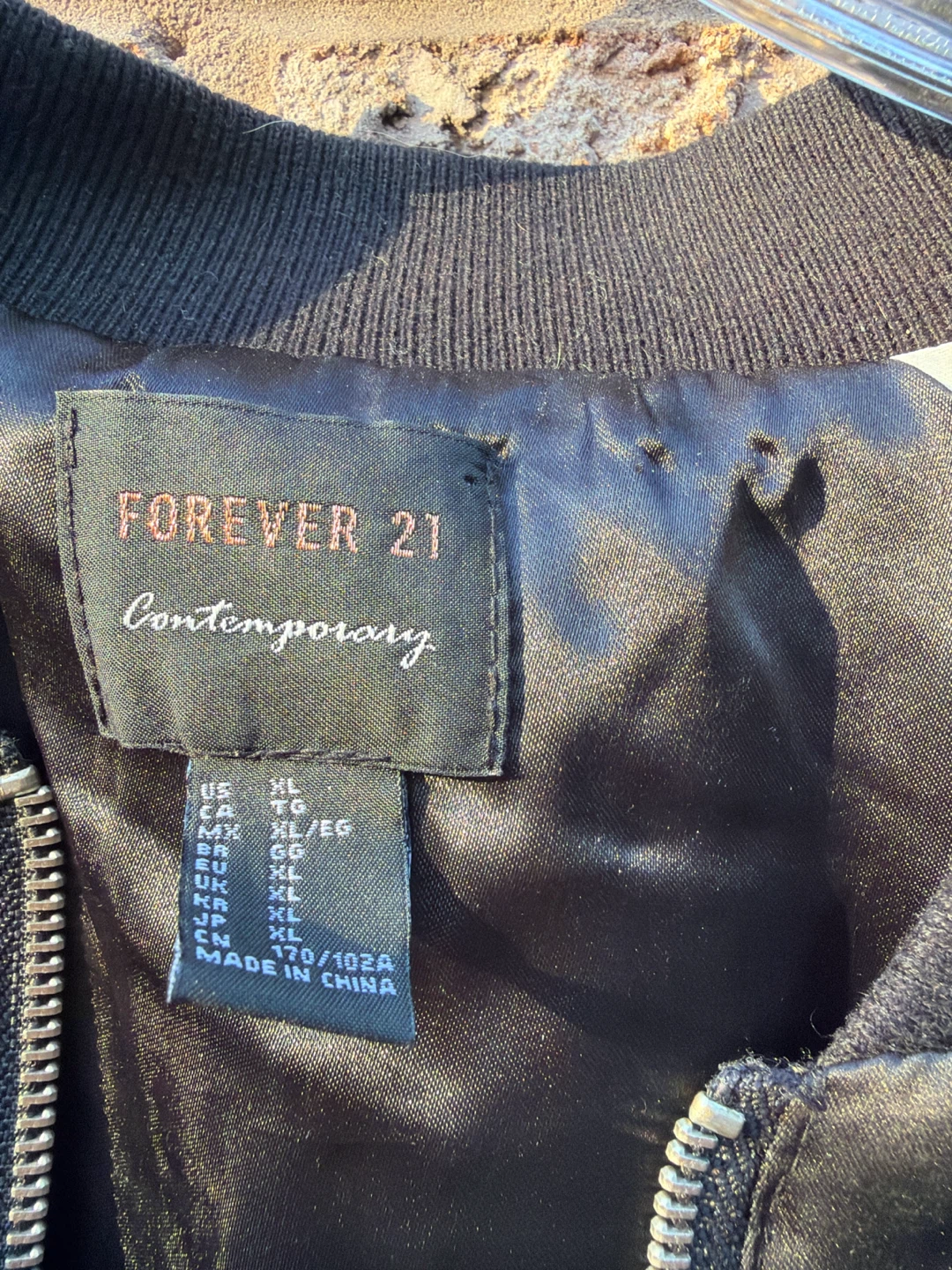 Forever 21 Contemporary Embroidered Bomber Jacket - photo 2