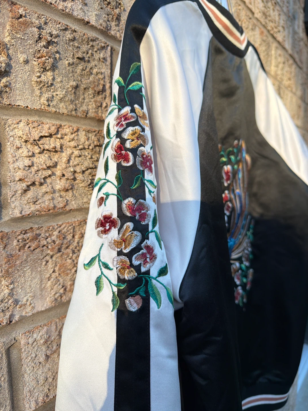 Forever 21 Contemporary Embroidered Bomber Jacket - photo 4