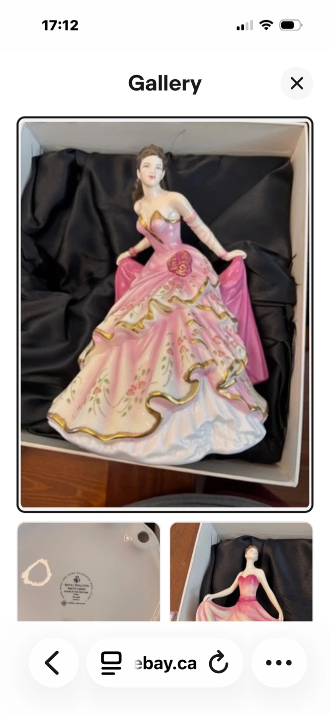 Royal Doulton Pretty Ladies Grace Figurine