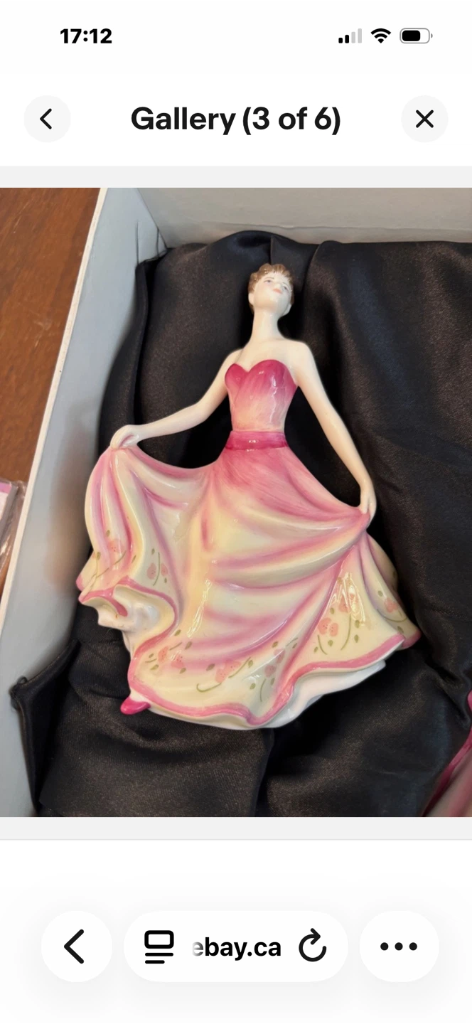 Royal Doulton Pretty Ladies Grace Figurine - photo 2