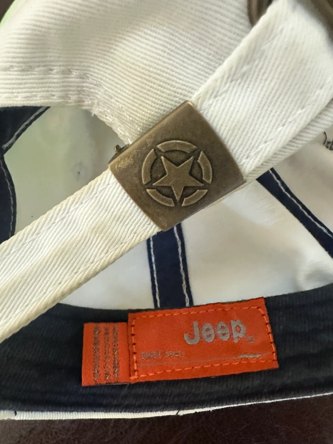 Jeep Property of 1941 White Baseball Cap - photo 2