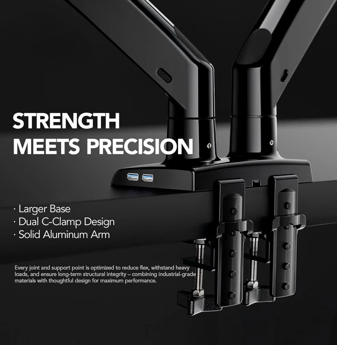 HUANUO Dual Monitor Mount - photo 5