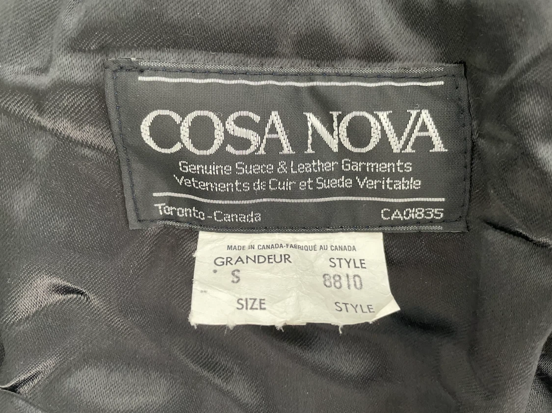 Cosa Nova Leather Bomber Jacket - photo 3